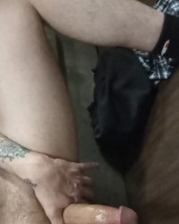 Edging to Massive Cumshot photo