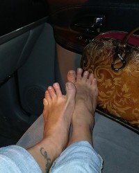 My feet photo