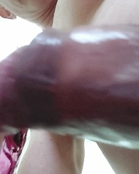 Nice Wifey Mouth Sucking Blowjob photo
