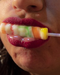 PLEASE! Fill my mouth, Daddy 🤤 photo