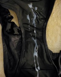 cum shots to panties photo