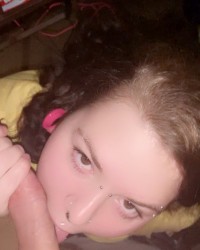Cock in my pretty mouth photo