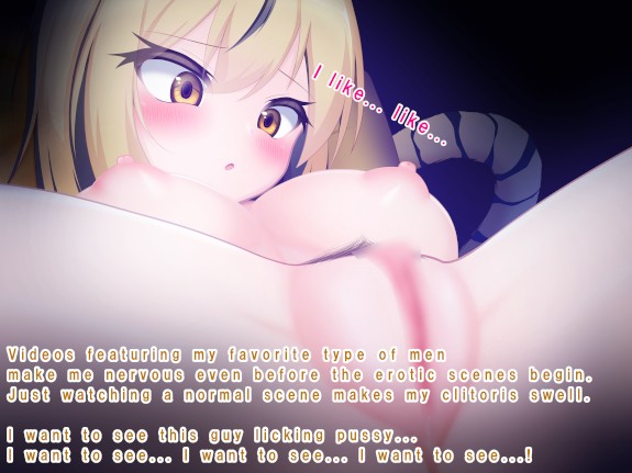 Girl's real masturbation! Special Story