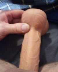 Cock and dildo photo