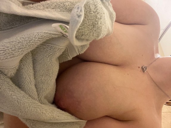 Solo Female in shower tease