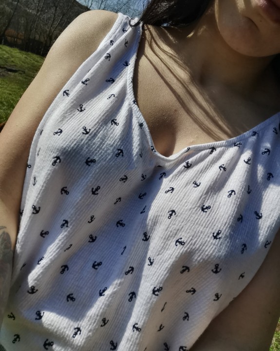 I love getting naked in public places