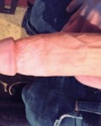 Thick Long White Cock photo