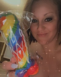 Rainbow Dick Lollipop photo