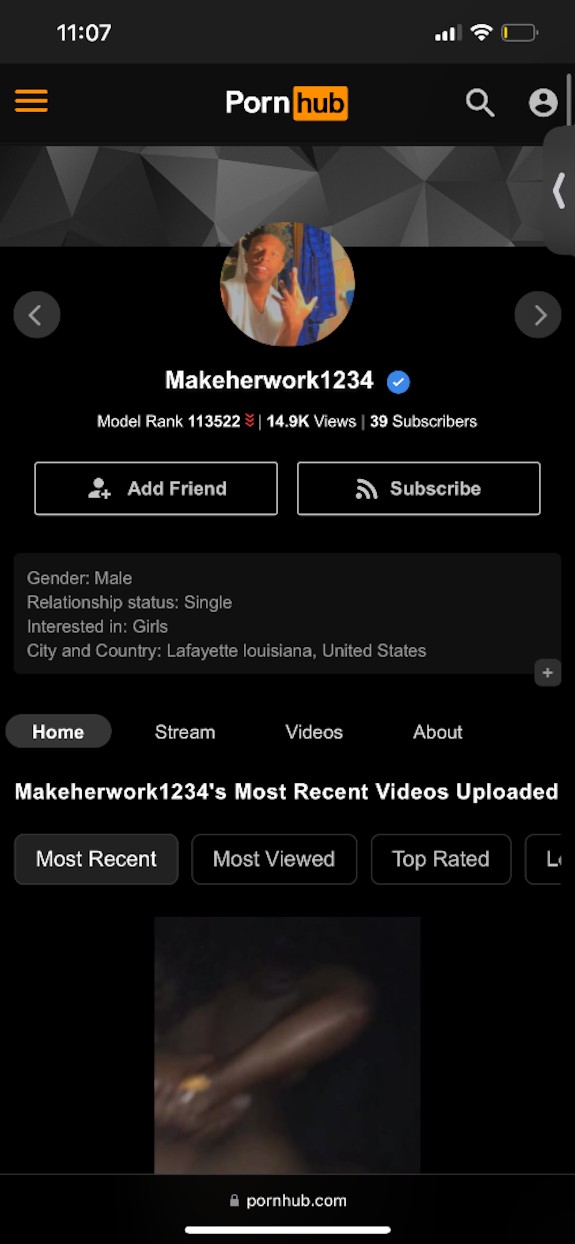 This person is stealing videos… they stole one of ours