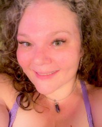 Hazel eyes and thick thighs photo