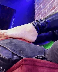 Mistress Facesitting and Foot Worship photo