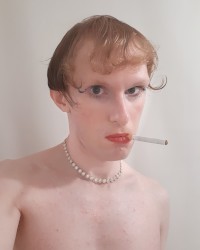 Me smoking like your domme x photo