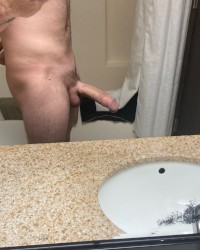 cameltoe and husband’s cock photo