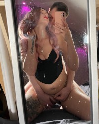 Hotties in black and pink photo