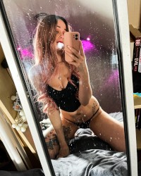 Hotties in black and pink photo