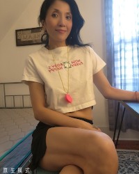 Honry girl like walking and play outside... photo