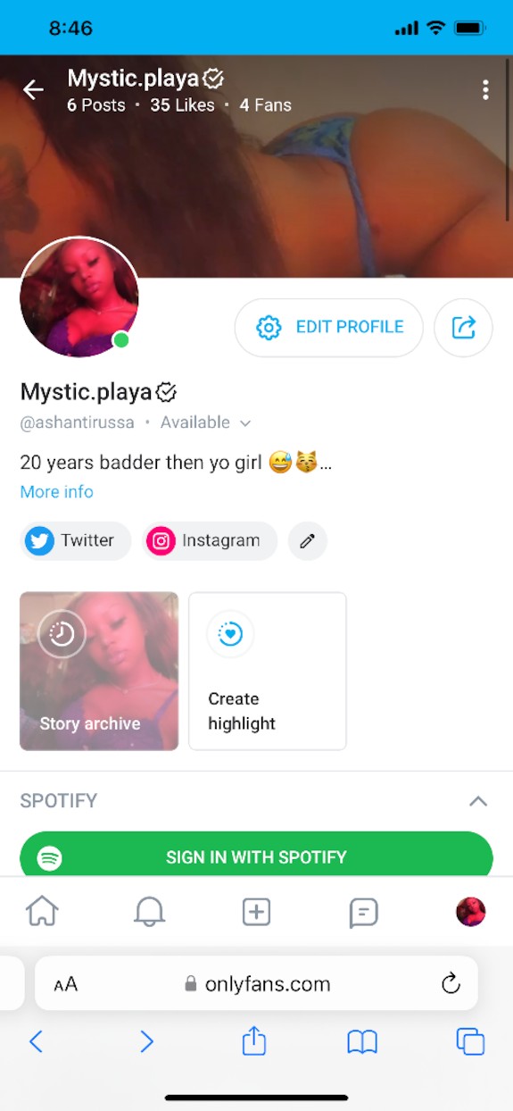 Subscribe to my onlyfans for content 😍😍🍑