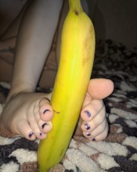 Holding a banana ;-) photo