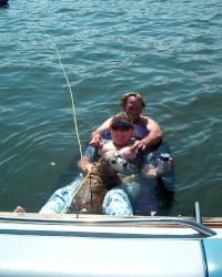 Peppermint Plays With Pussy On The Boat After Flashing Tits To Everyone!! photo