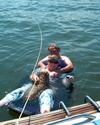 Peppermint Plays With Pussy On The Boat After Flashing Tits To Everyone!! photo