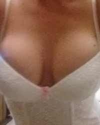 Big Pussy Labia in lingerie photo