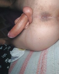 My pink hole and big dick, wanna link both of twem?? photo