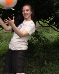 Beach balls and flashing custom pictures photo