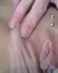BETHS PUSSY CLOSE UP SPREAD N OPEN photo