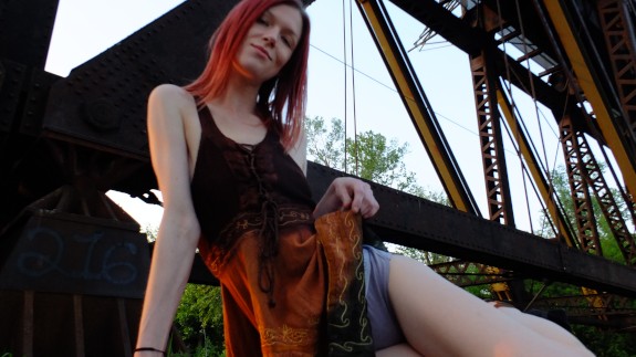 Outdoors, Step, Photoshoot, skinny, up-skirt, fun, adventures