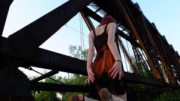 Outdoors, Step, Photoshoot, skinny, up-skirt, fun, adventures
