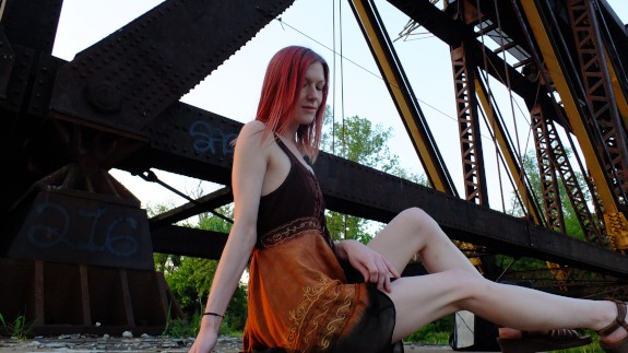 Outdoors, Step, Photoshoot, skinny, up-skirt, fun, adventures