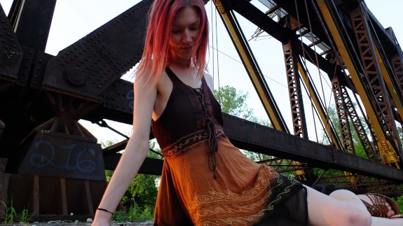 Outdoors, Step, Photoshoot, skinny, up-skirt, fun, adventures
