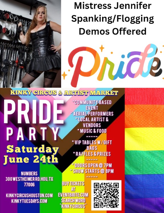 Kinky Circus & Artist Market-Pride Party