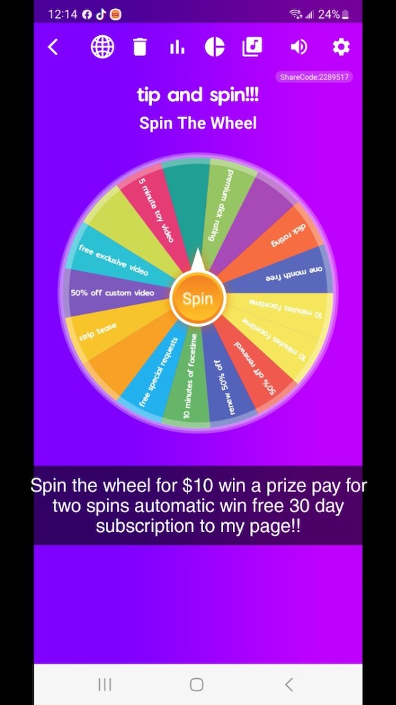 Spin and win