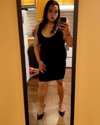 Black dress photo