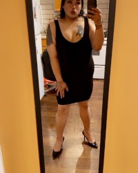 Black dress photo