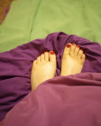Cute feet photo