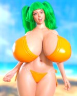 Heavy Breasted Bikini Babe Ember
