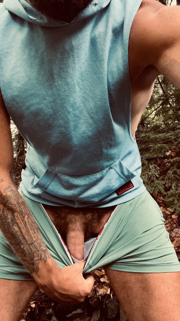 In the woods