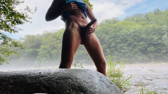 In the woods