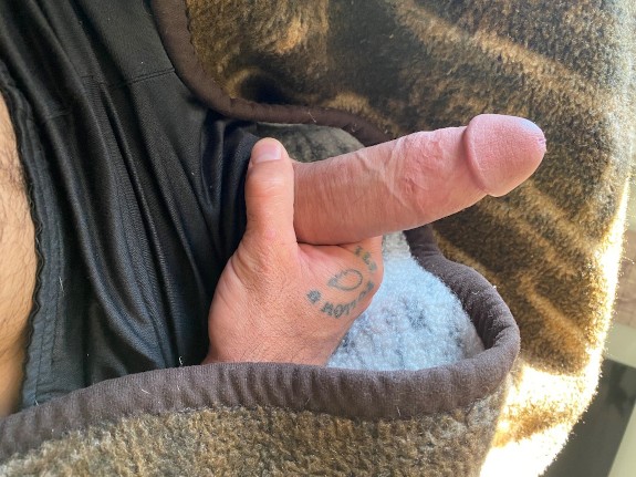 Dick in hand photo