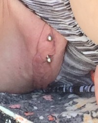 Panties to the side photo
