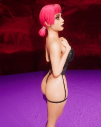 Erotic photo session with young and slutty girl photo