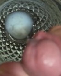 cumming in stemware 500 likes and I’ll drink it all next time photo