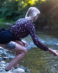 WET PHOTO IN NATURE OUTDOORS photo
