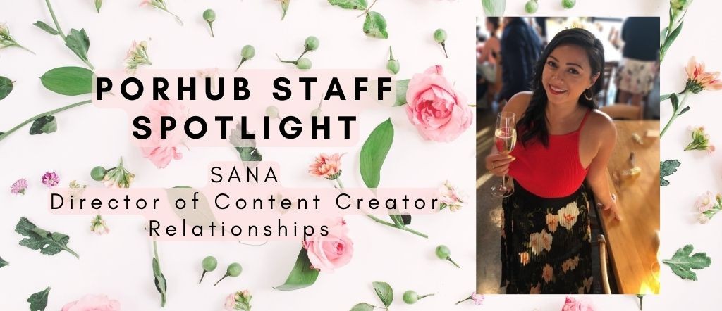 Staff Spotlight: Sana - Director of Content Creator Relationships  Banner