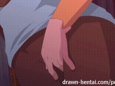 Charlotte rubs Tiana's horny pussy gif