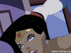 WOnder woman up the butt gif