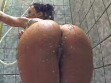lisa Ann shower fun gif