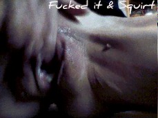 Hot pussy creamy after squriting gif